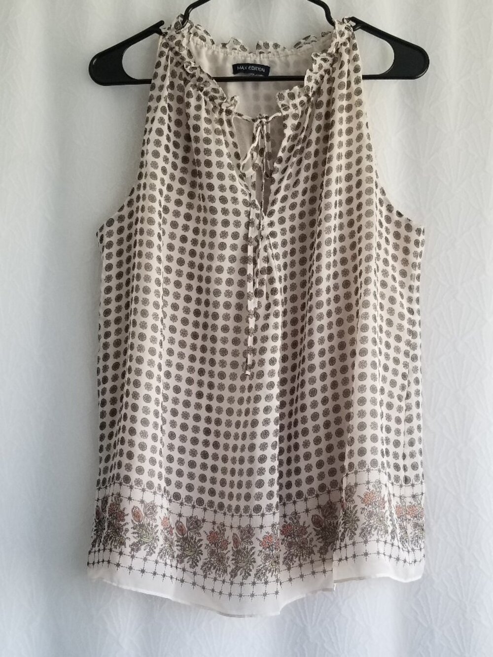 Max Edition Sleeveless Tunic Top